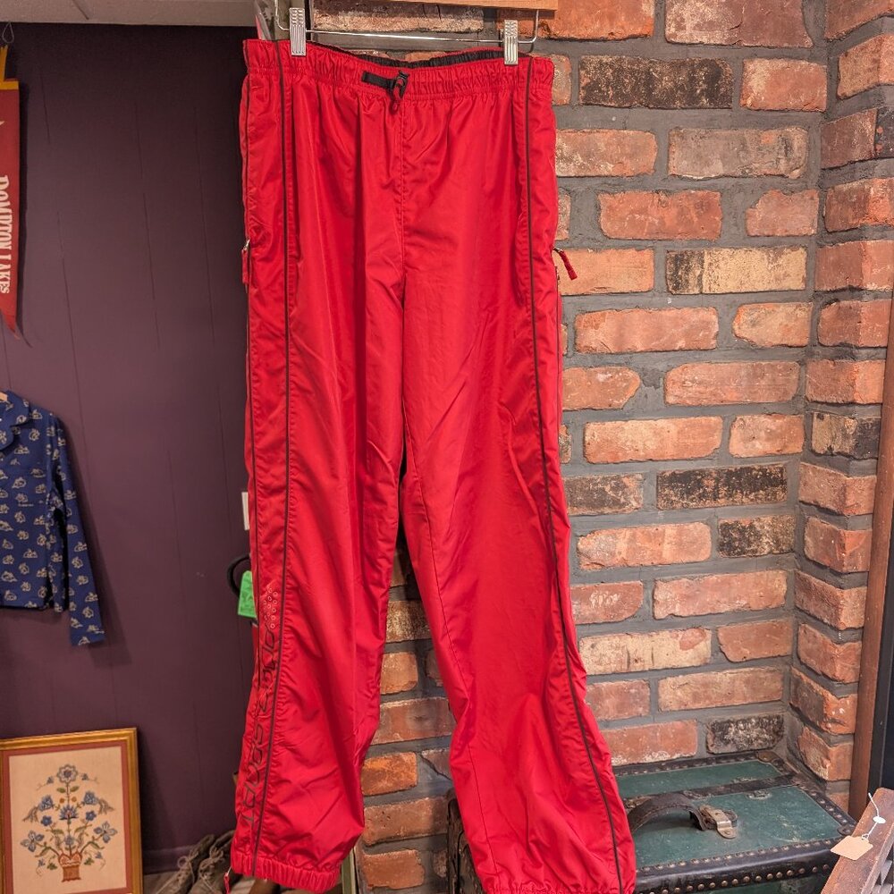 Vintage 90s Polo Sport Ralph Lauren Men's Medium Joggers Pants Red